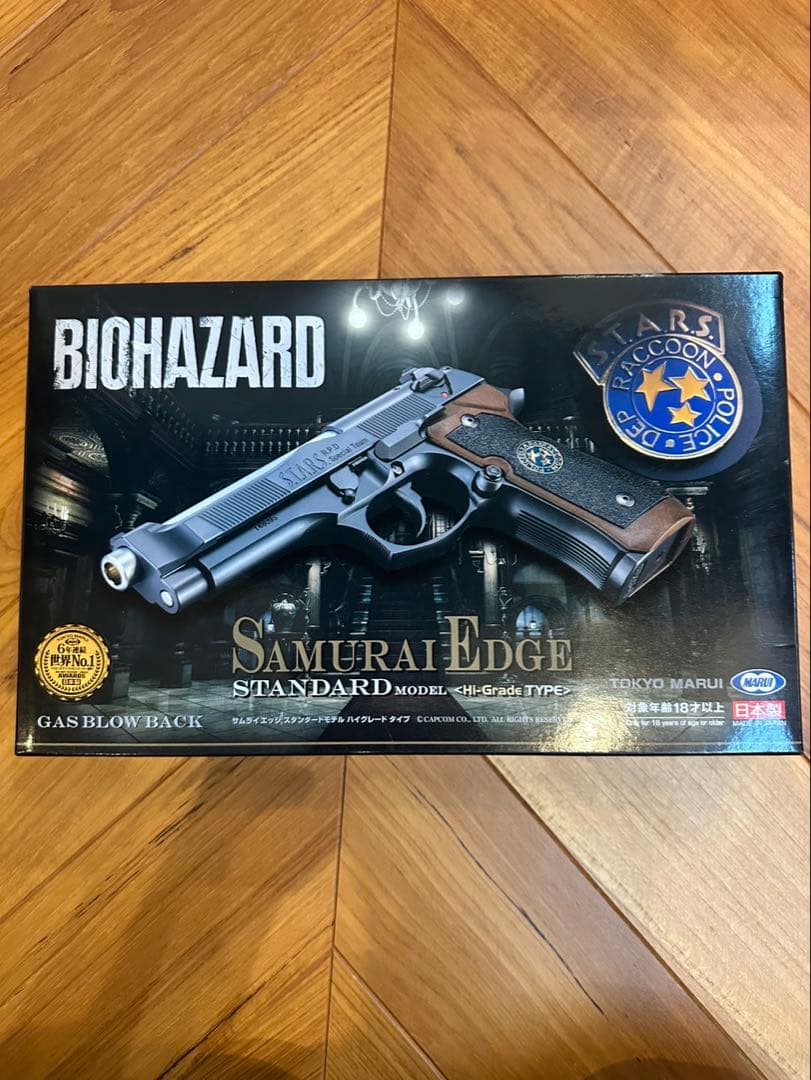 東京マルイ　M92Fバイオハザード サムライエッジ　スタンダードモデル TOKYO MARUI（東京マルイ） サムライエッジ スタンダードモデル ハイ