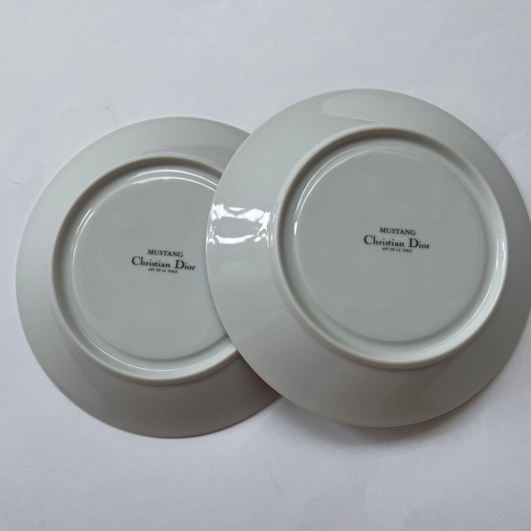 美品クリスチャンディオール ムスタング プレート2枚セット - メルカリ