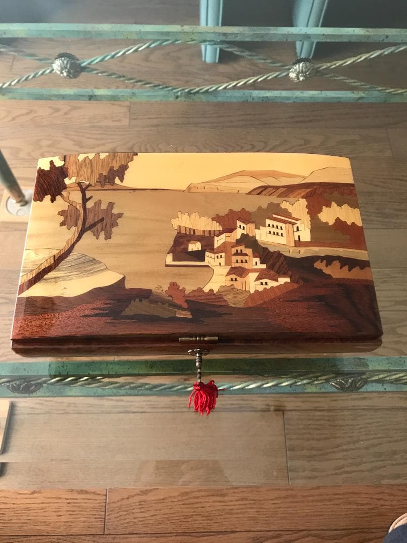 新品未使用 お値引！ヴィンテージ ジュエリーボックス ラディカ 象嵌