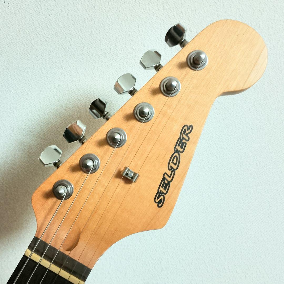 美品 SELDER ストラトキャスタータイプ エレキギター サンバースト