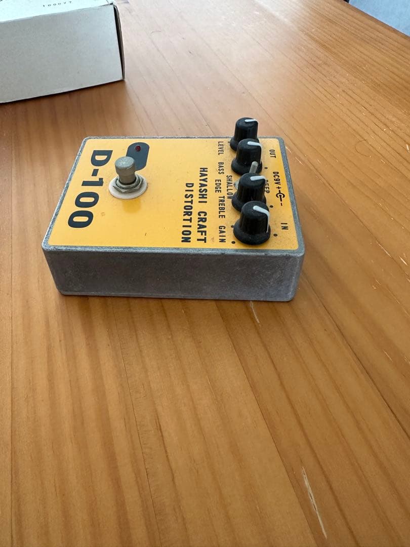 希少 HAYASHI CRAFT D-100 ディストーションペダル