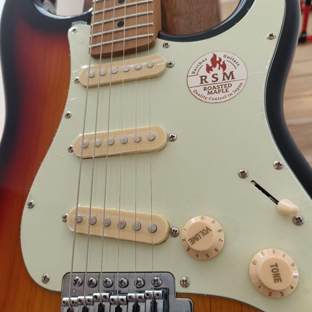 美品】Bacchus BST-1-RSM ストラトキャスター ネック追柾目 - メルカリ