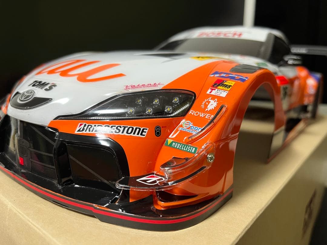タミヤ 1/10 RC au TOM'S GR Supra スペアボディ - メルカリ