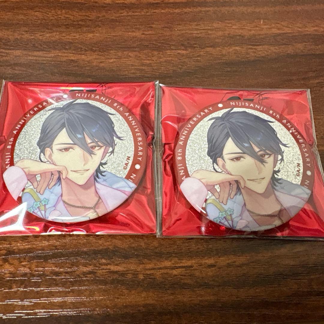 にじさんじ 8th Anniversary グリッター缶バッジ 夢追翔 - メルカリ