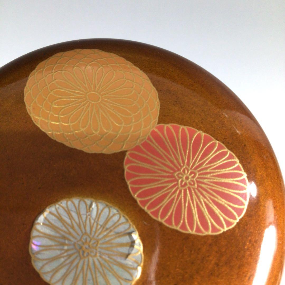 P390 棗 『二代 佐野長寛作』『即中斎 書付』『溜塗』『中棗』 共