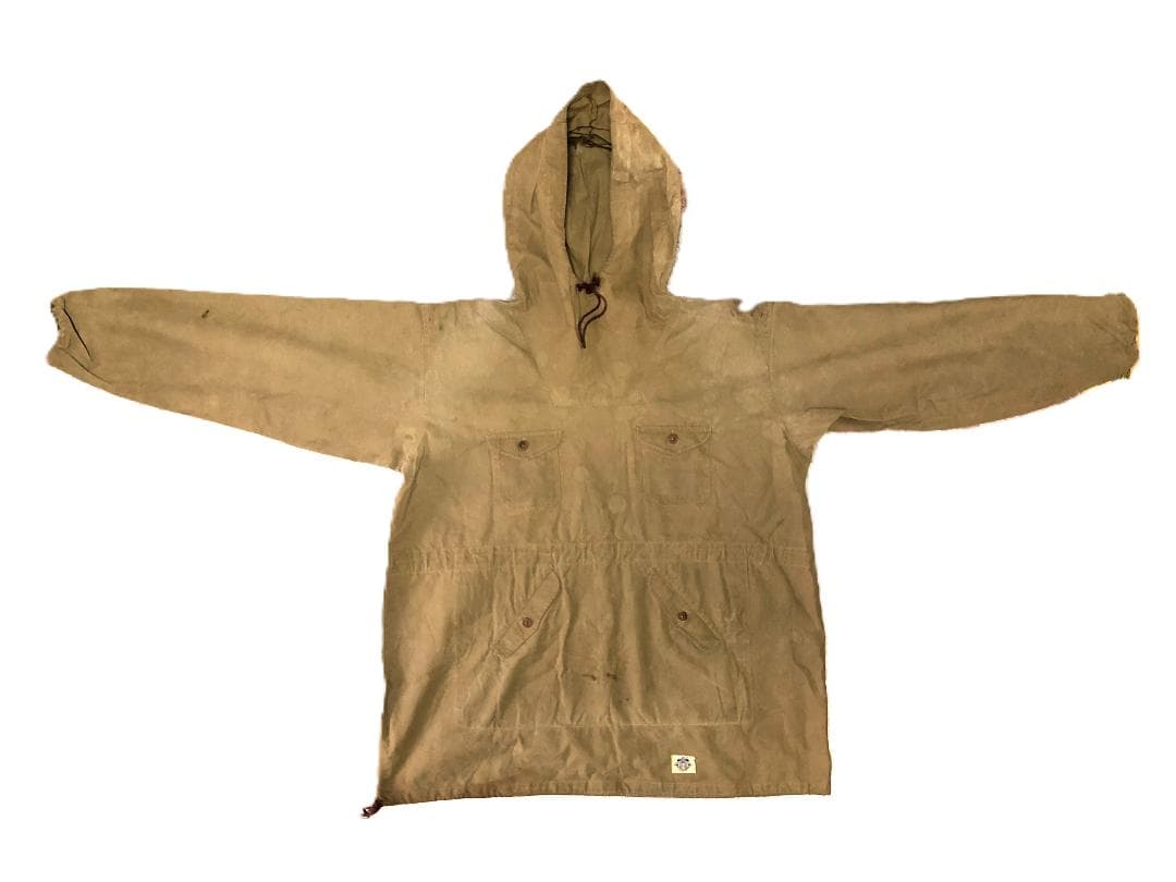 学徒出陣将校（陸軍幹部候補生）着用アノラック US NAVY Shawl Collar Denim Jacket 着込まれたのと程度良いのと。 着