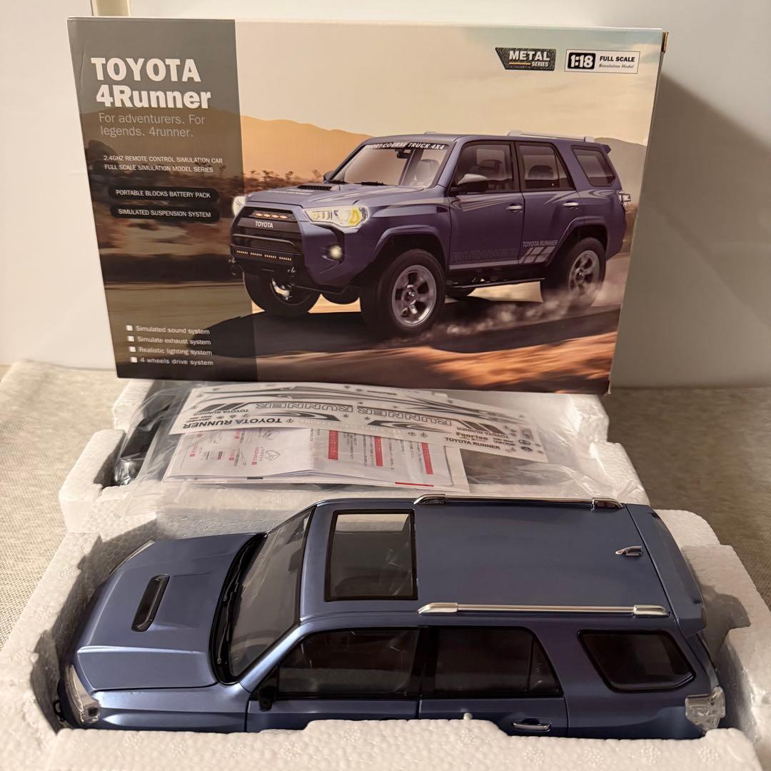 Ritaosan トヨタ 4Runner 1/18 ラジコン　 HG4-209 HG TRASPED HG4-209 RTR 1/18 2.4G 4WD RCカー TOYOTA 4RUNNER模擬音