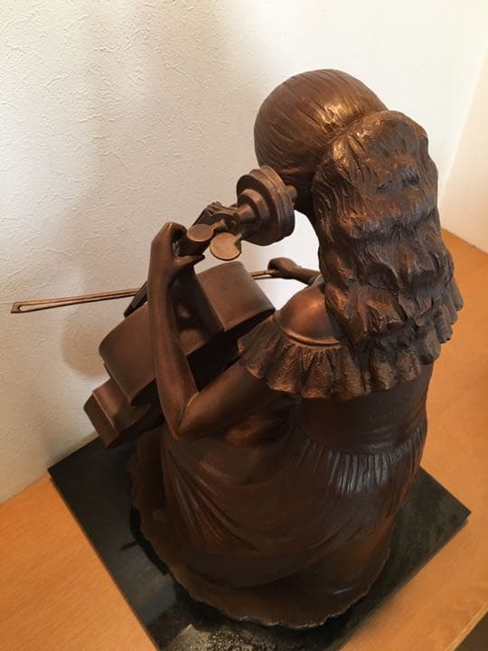 ブロンズ像【チェロの響き】 「加藤豊」作 - メルカリ