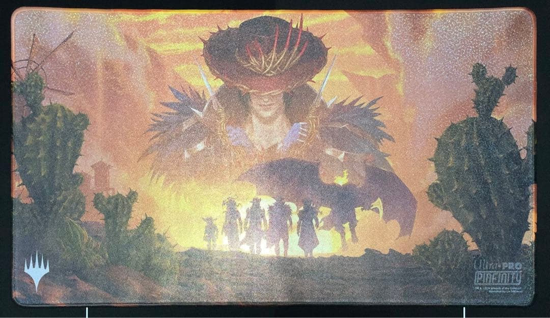 首謀者、オーコ サンダージャンクションの無法者 foil mtg プレイマット ショーケース版】マジックザギャザリング OTJ JP 0296 首謀者、オーコ