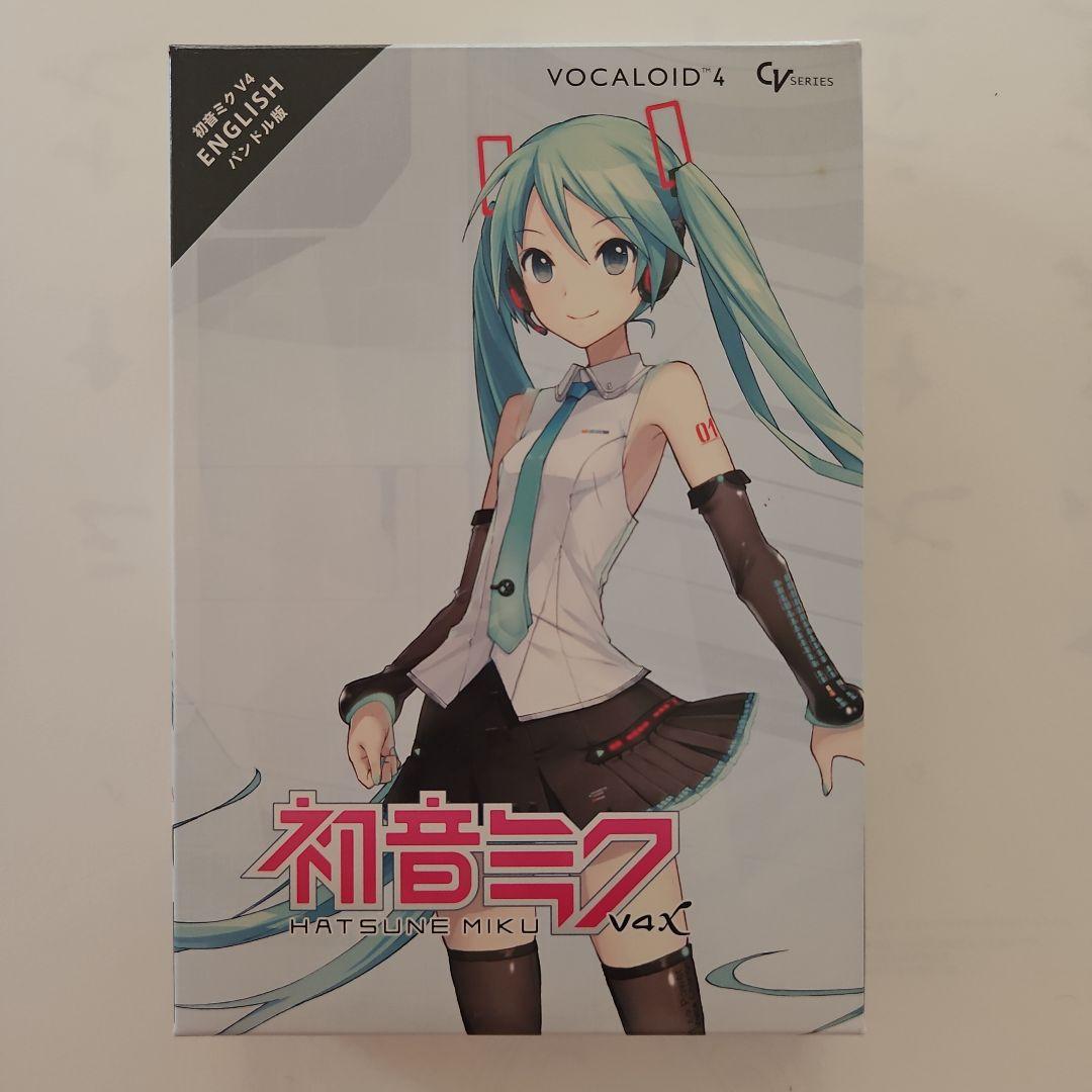 HATSUNE MIKU V4X BUNDLE （初音ミク V4X バンドル） Crypton Vocaloid4 Hatsune Miku V4x Bundle for sale online | eBay