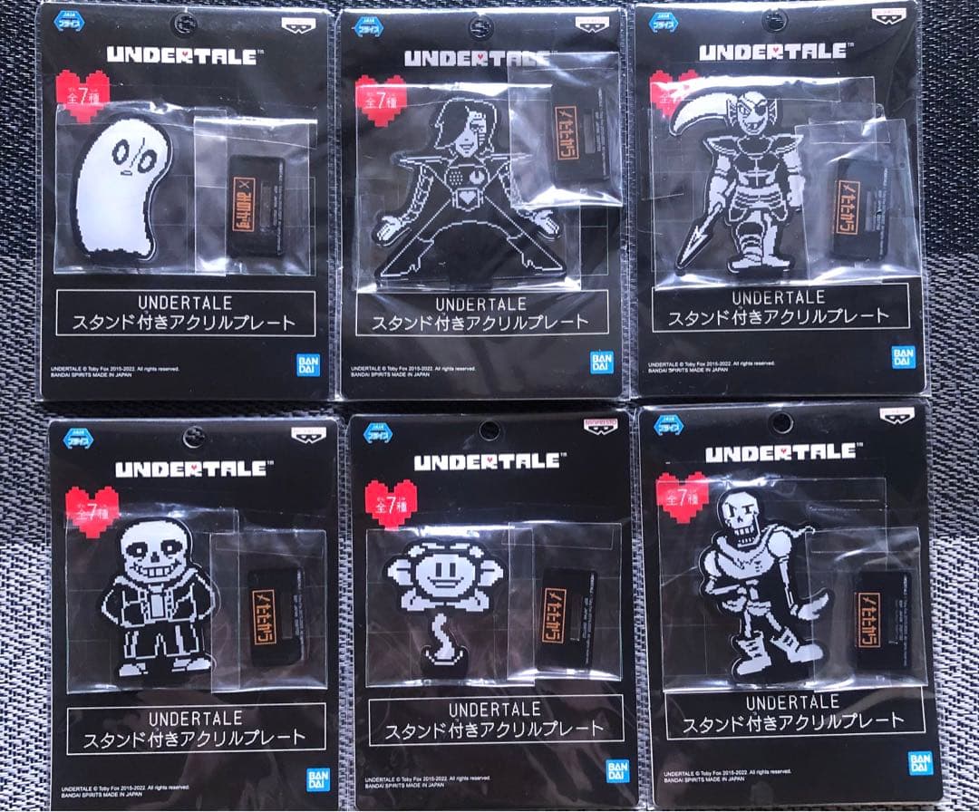 アンダーテール Undertale アクリルプレート - メルカリ