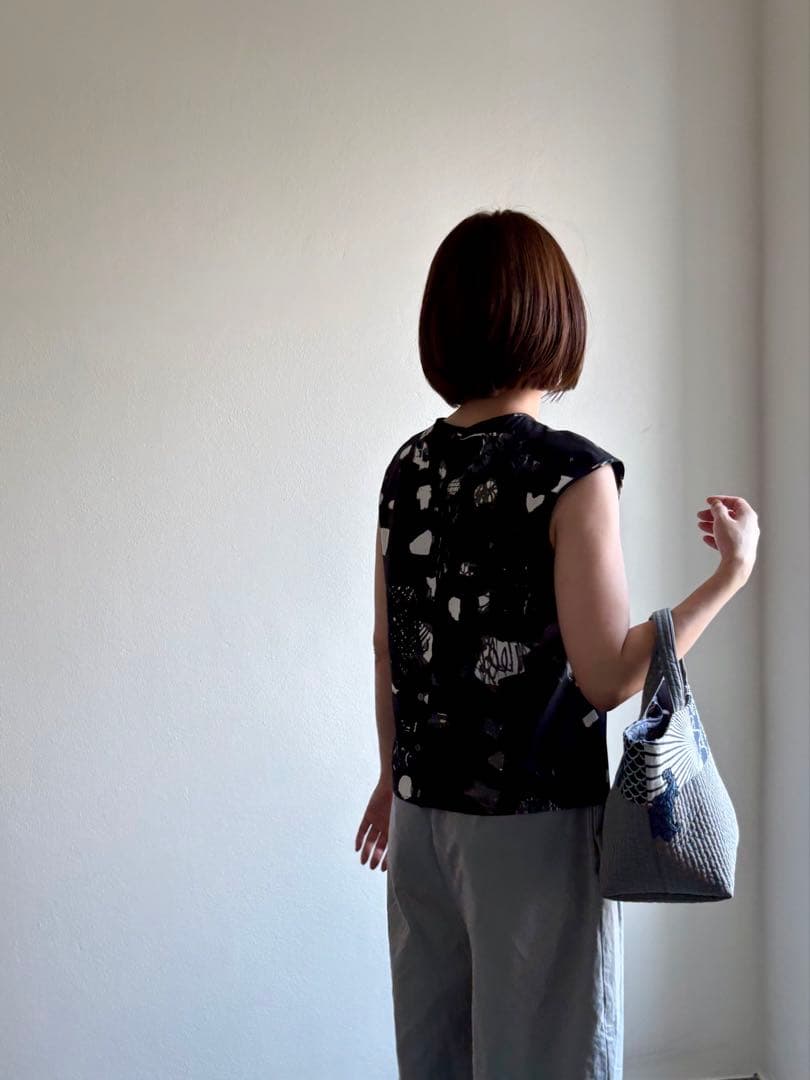 ミナペルホネン生地使用 ✳︎ ヌビトート（デニムブルー） - メルカリ