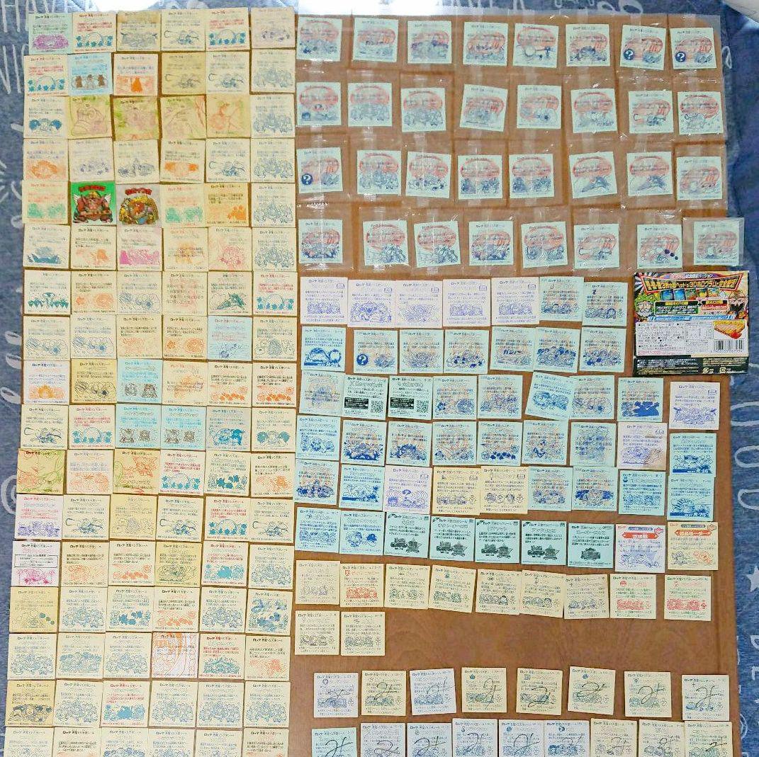 初代ビックリマンシールヘッド120枚以上、ホロ シリーズ 全種類 アイス