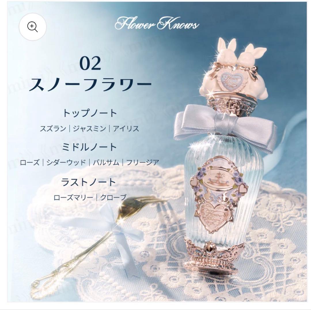 バニーガーデンテイルズ ブルームアワーオードパルファム02 スノー