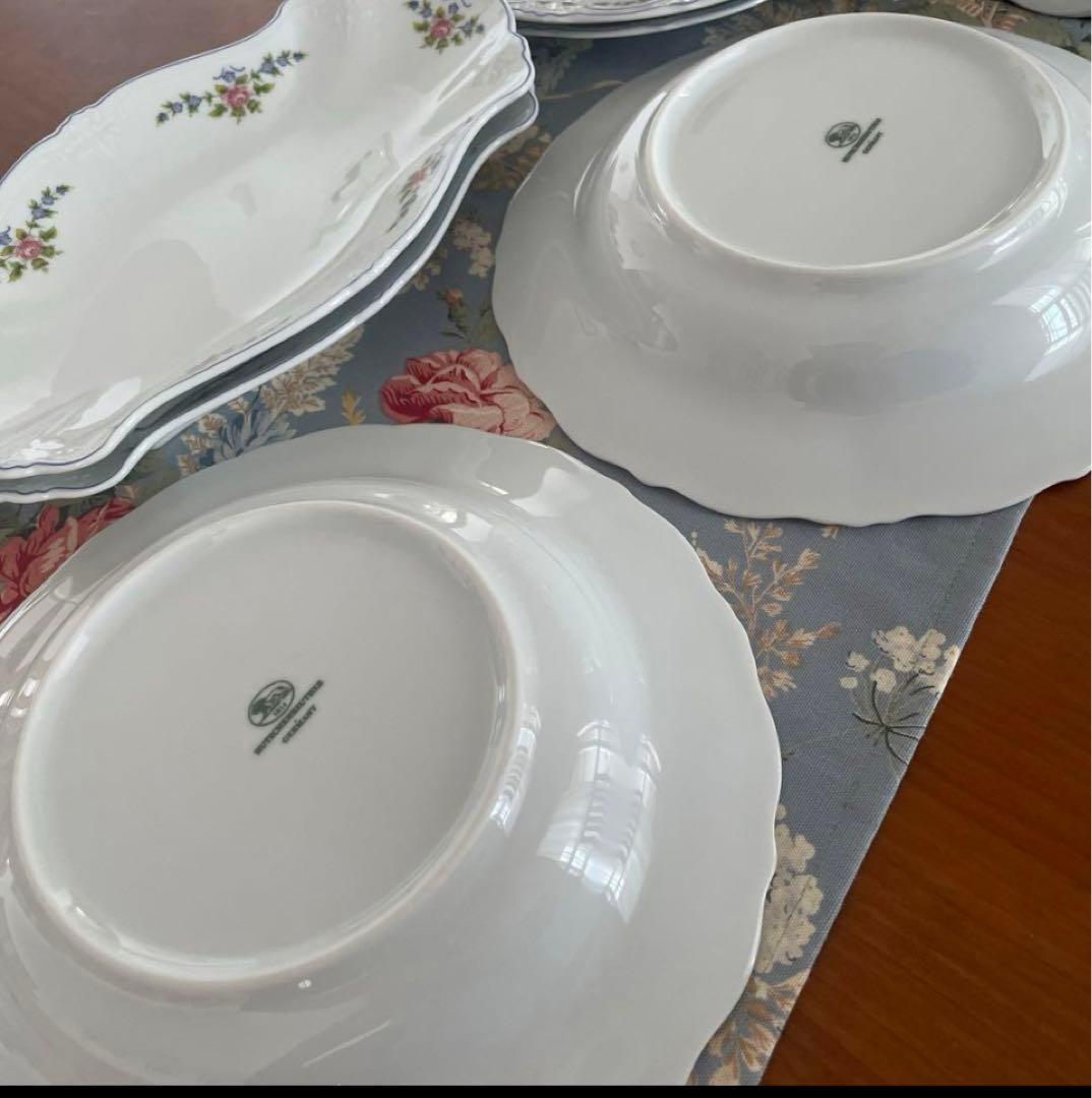 フッチェンロイター 12点 イザベル カップ プレート スープ サラダ 皿