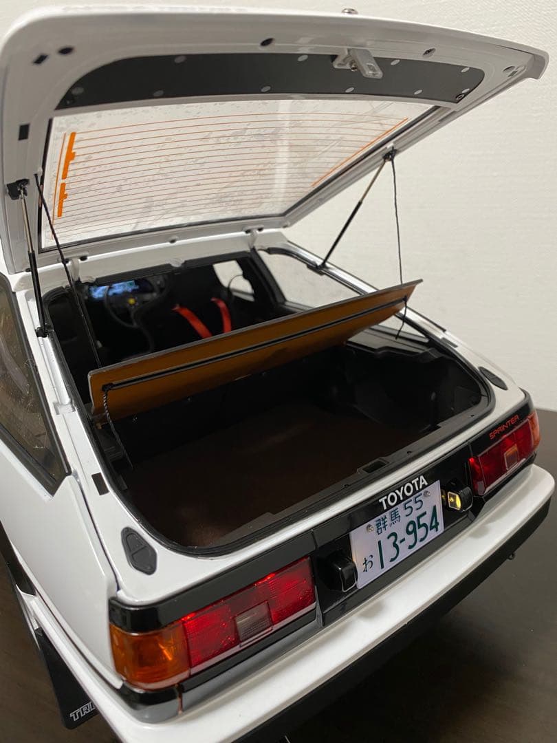 ディアゴスティーニ1/8 頭文字DのAE86ハチロクカスタム完成品 - メルカリ