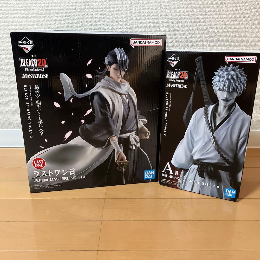 BLEACH 一番くじ　フィギュア ラストワン賞　朽木白哉　A賞　黒崎一護 BANDAI|一番くじ BLEACH 朽木白哉 ラストワン賞|【ハードオフ公式通販