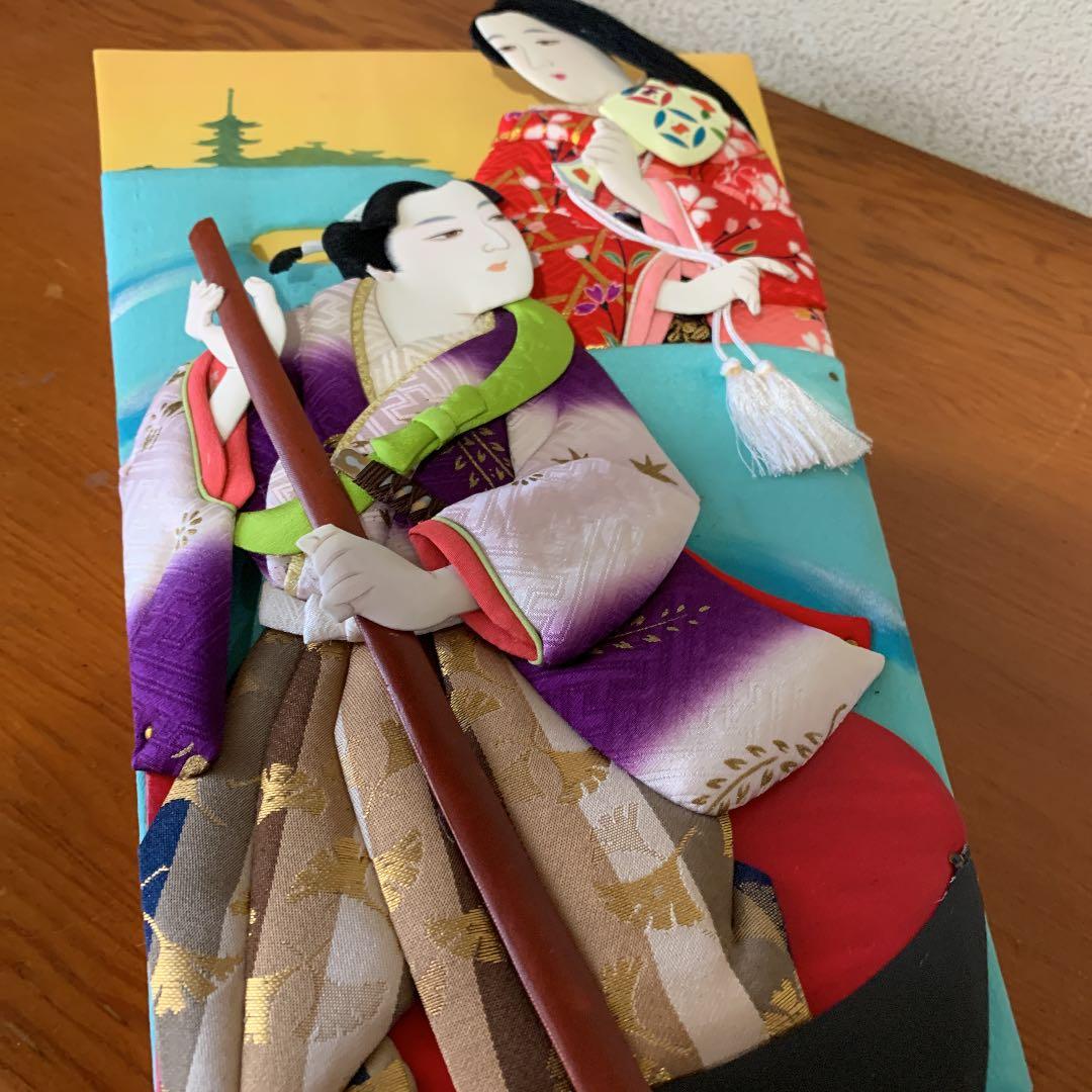 羽子板　一寸法師