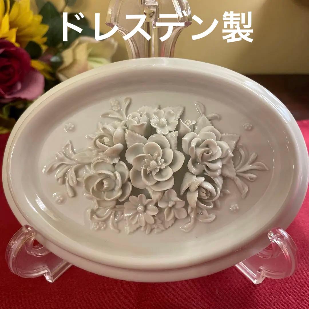 ドイツ ドレスデン Dresden 白磁器 陶板 - メルカリ