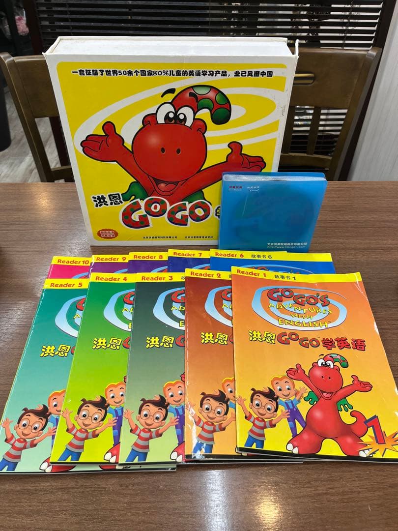 Go Go 英語学習セット (Reader 1-10, DVD 1-39集) - メルカリ