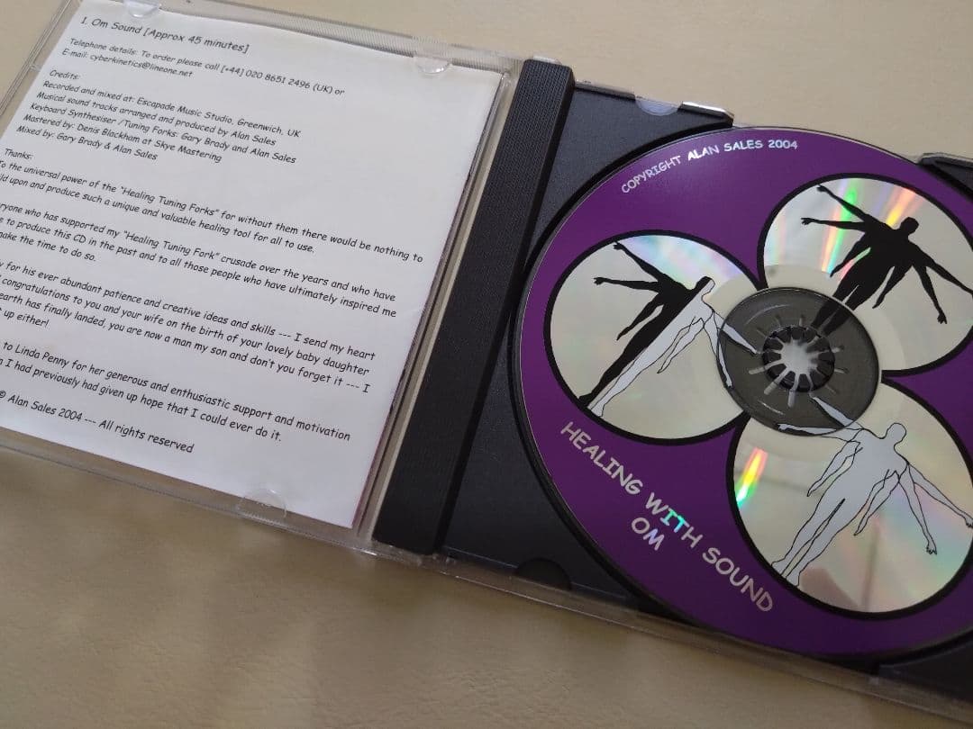 ま*蔵様 【希少品】14本組音叉（カバラ神の音）＆CD(オーム