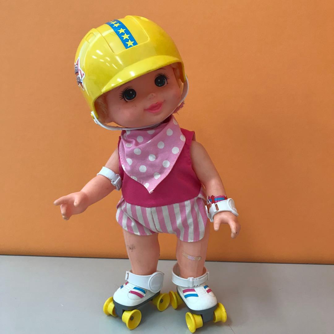 スケート すいすいローラーちゃん タカラ 1984年 昭和レトロ - メルカリ