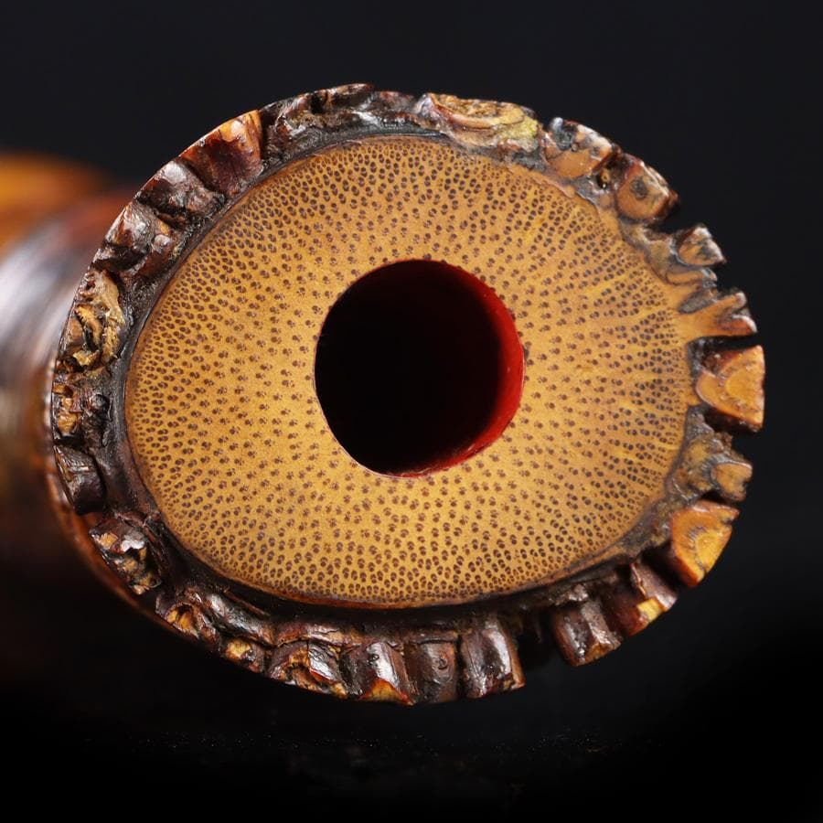 Y3273-3 琴古流 尺八 隆風銘 銀三線 全長48㎝ 竹製 EE - メルカリ