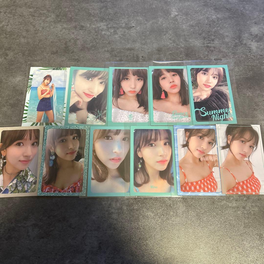 TWICE summer nights ミナ トレカ - メルカリ