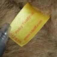 レア 未使用 シュタイフ テディベア ペッツィー タグ付きおこりん坊