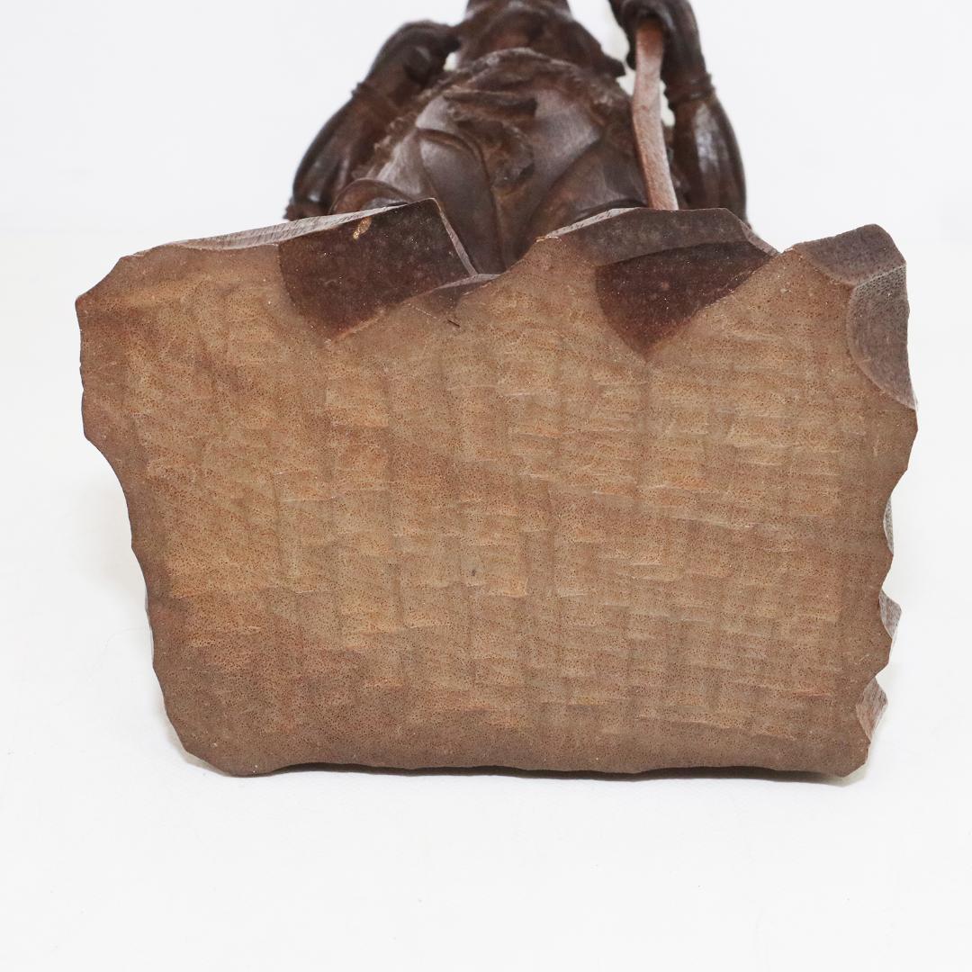 光流 長谷川喜十郎 刀 天然木 農心 仏師 28.8cm