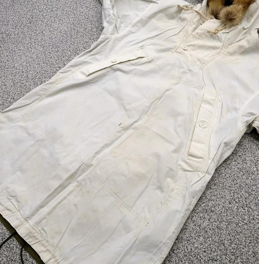 未使用 40s 大戦 米軍実物 1942年 リバーシブル スキー パーカー S