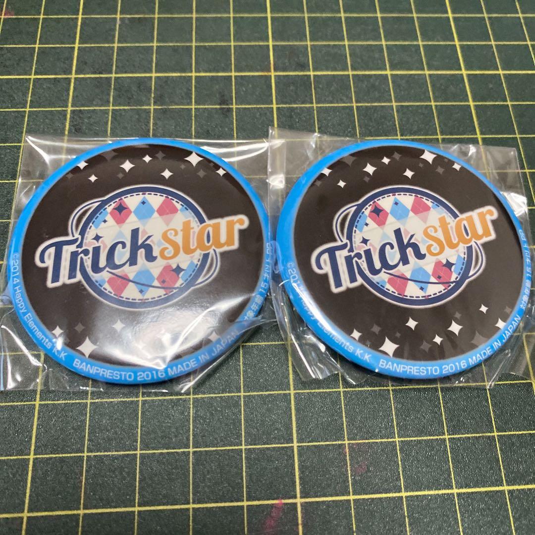 あんスタ あんさんぶるスターズ Trickster トリスタ ロゴ 缶バッジ