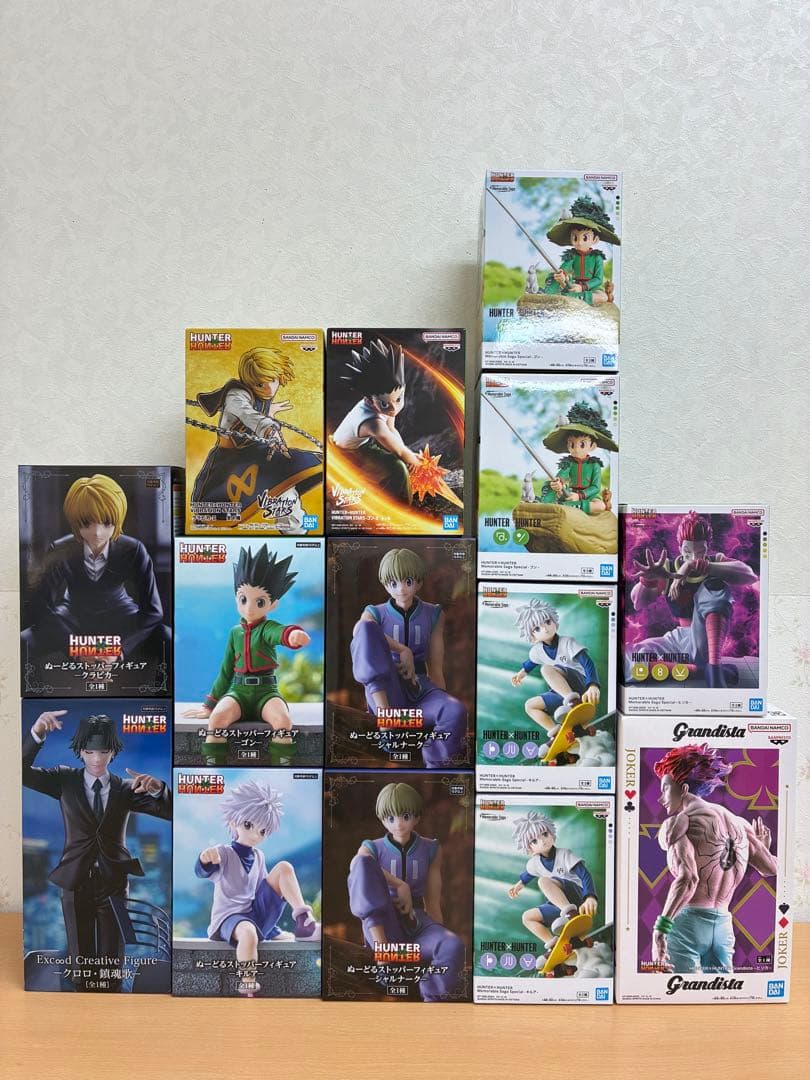 HUNTER×HUNTER フィギュア 14個 まとめ売り HUNTER x HUNTER フィギュア 4点セット 箱無し - メルカリ