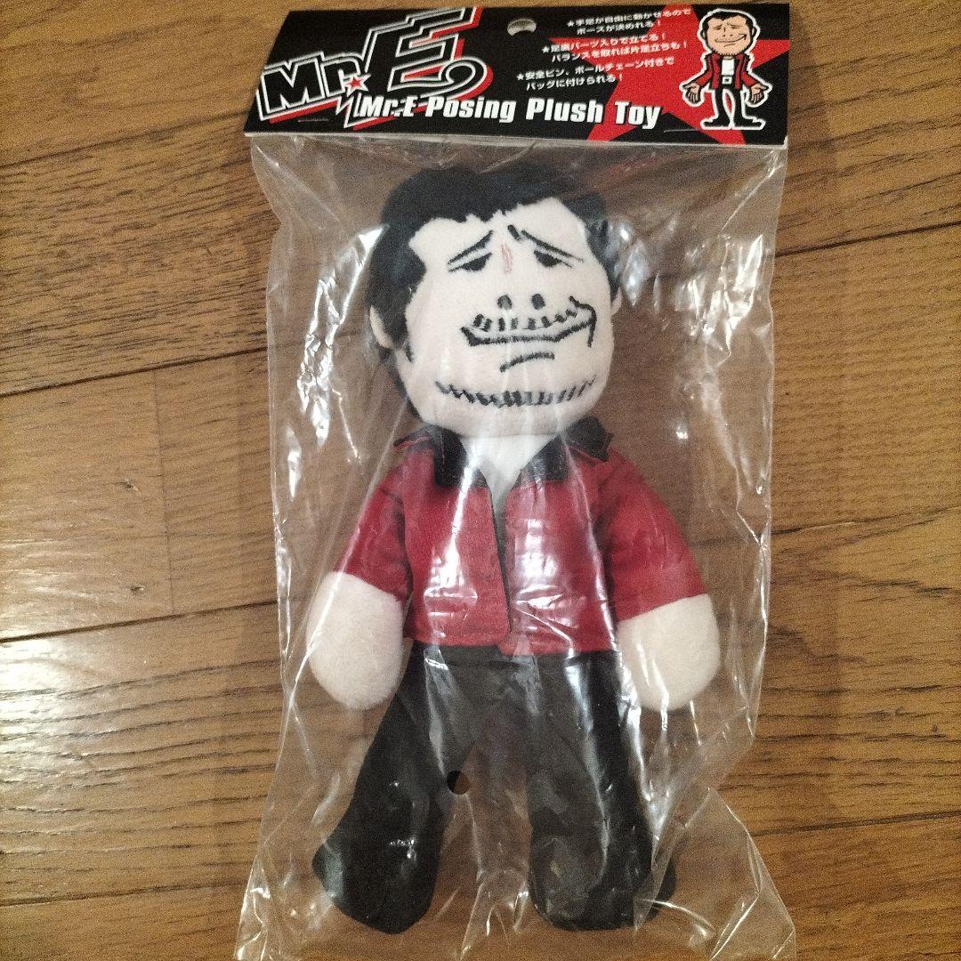 新品未開封 大人気！品薄！ 矢沢永吉 Mr.Eポージングぬいぐるみ 一体