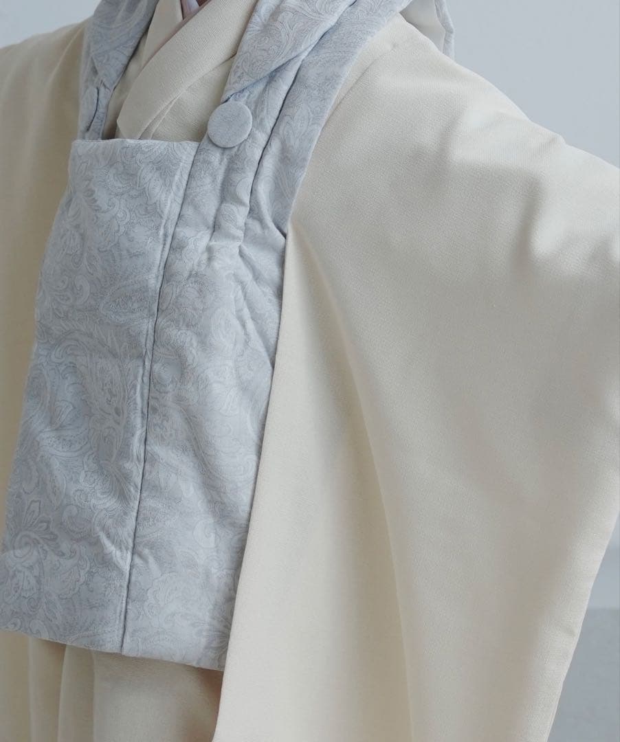 七五三 3歳 被布コート グレー 男の子 utatane お正月 正月 初詣