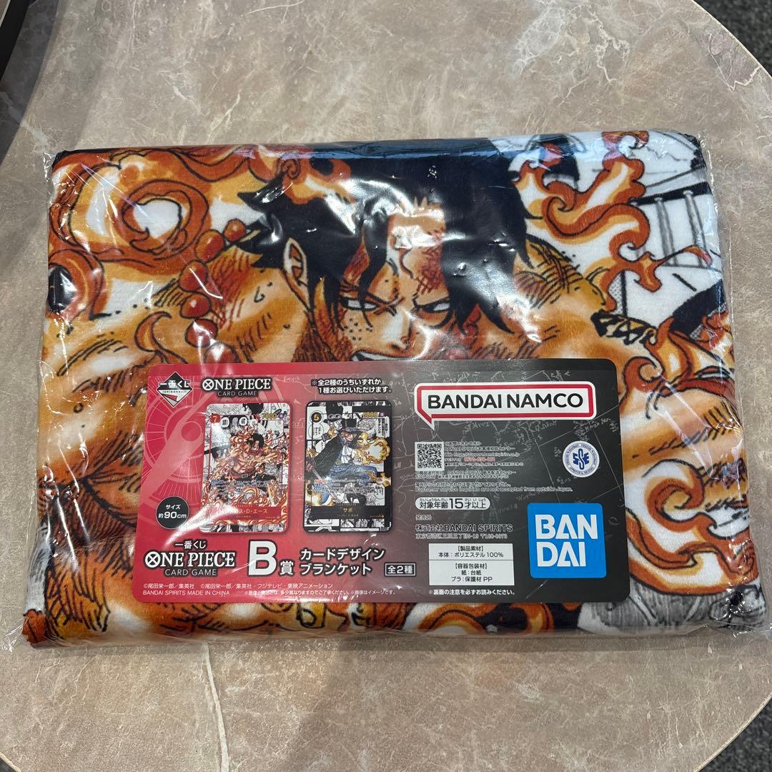 ONEPIECE ワンピース 一番くじ B賞 カードデザインブランケット 新品