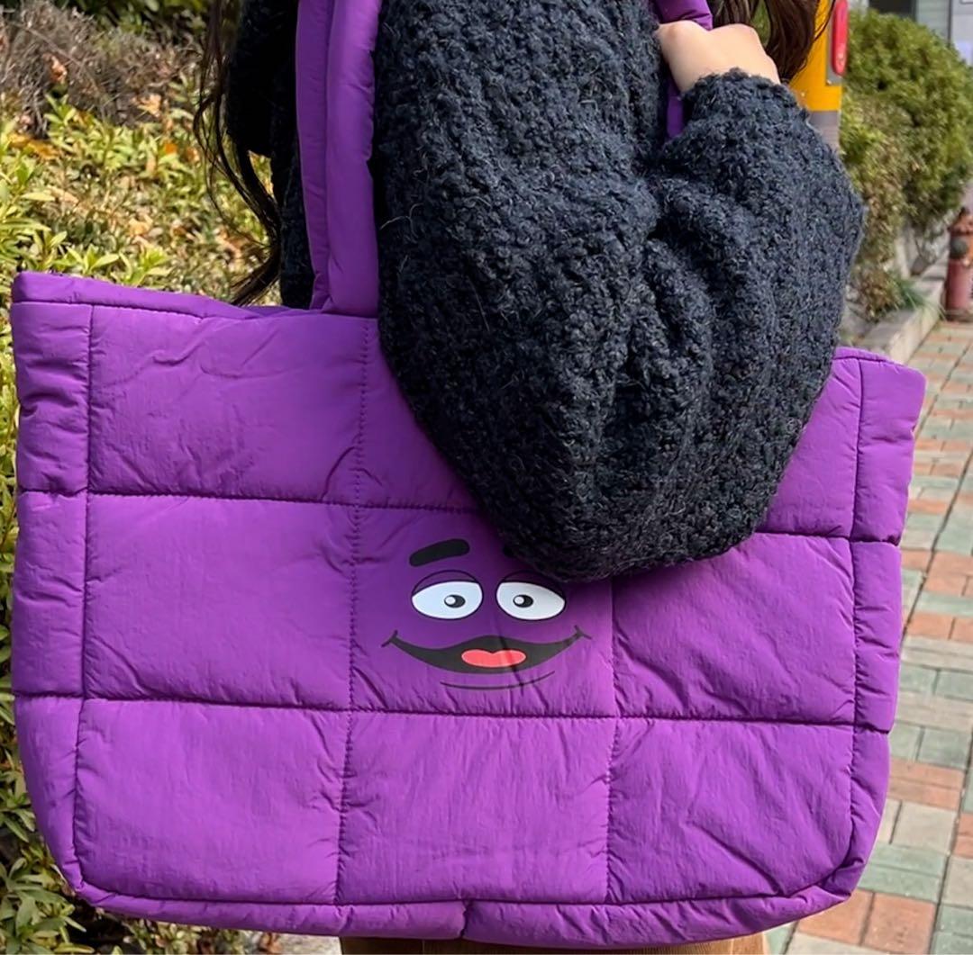 韓国限定】マクドナルド グリマス キルティングバッグ マック 公式品