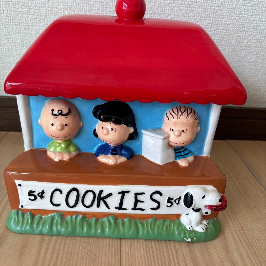 スヌーピー　クッキージャー SNOOPY（スヌーピー） ピーナッツ クッキージャー チャーリーブラウン