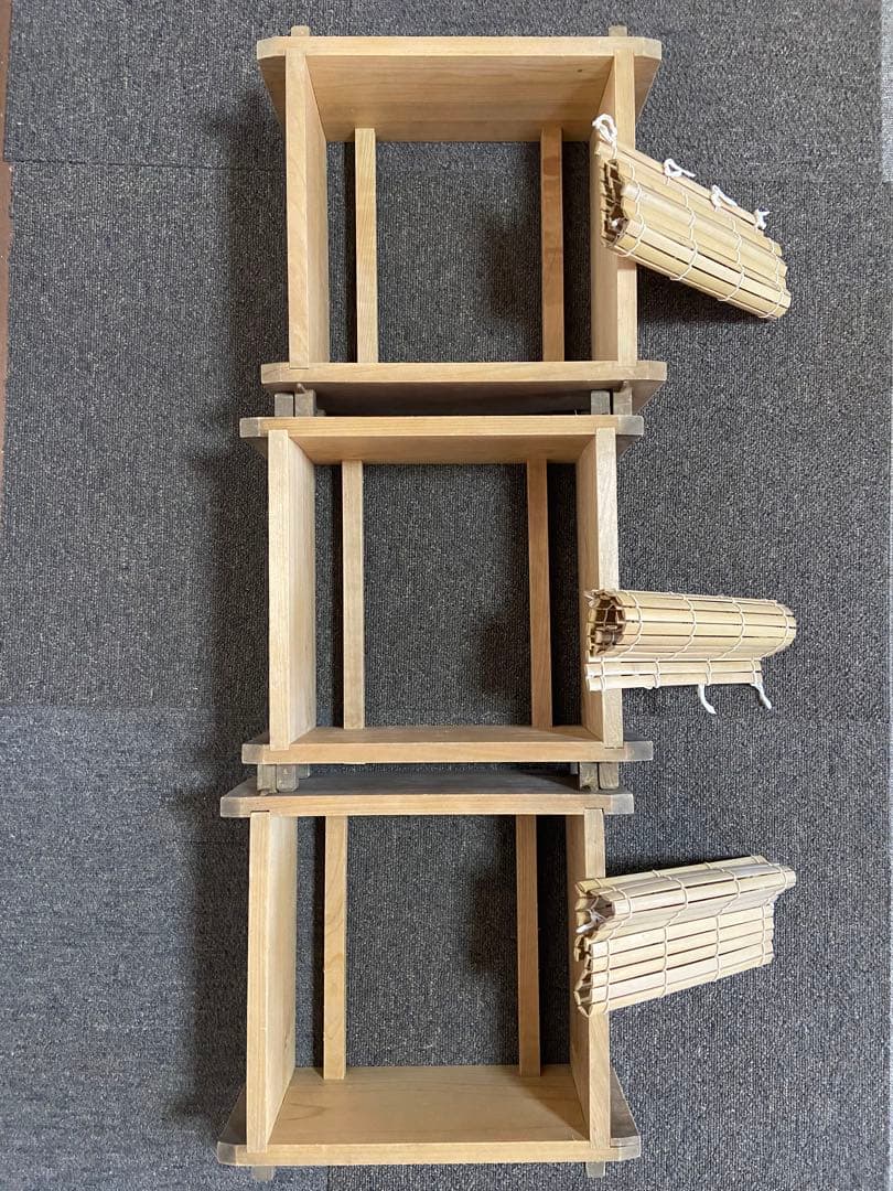 木製角【小】せいろ アンティーク レトロ 竹スノコ付き 蒸し器 - メルカリ