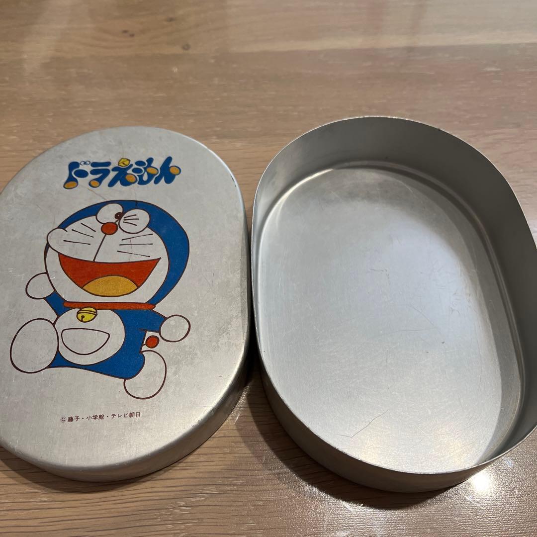 昭和レトロ ドラえもん弁当箱 アルミ - メルカリ