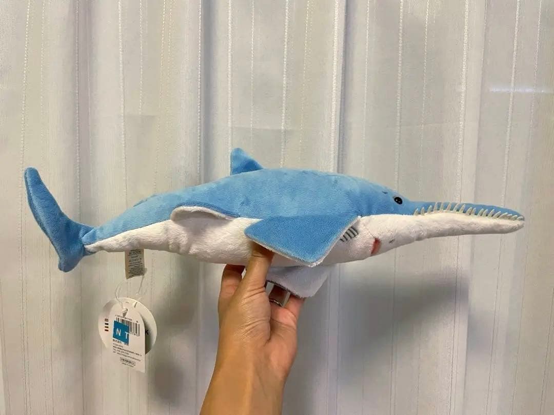 マクセルアクアパーク品川 限定グッズ ノコギリエイ ぬいぐるみ 水族館