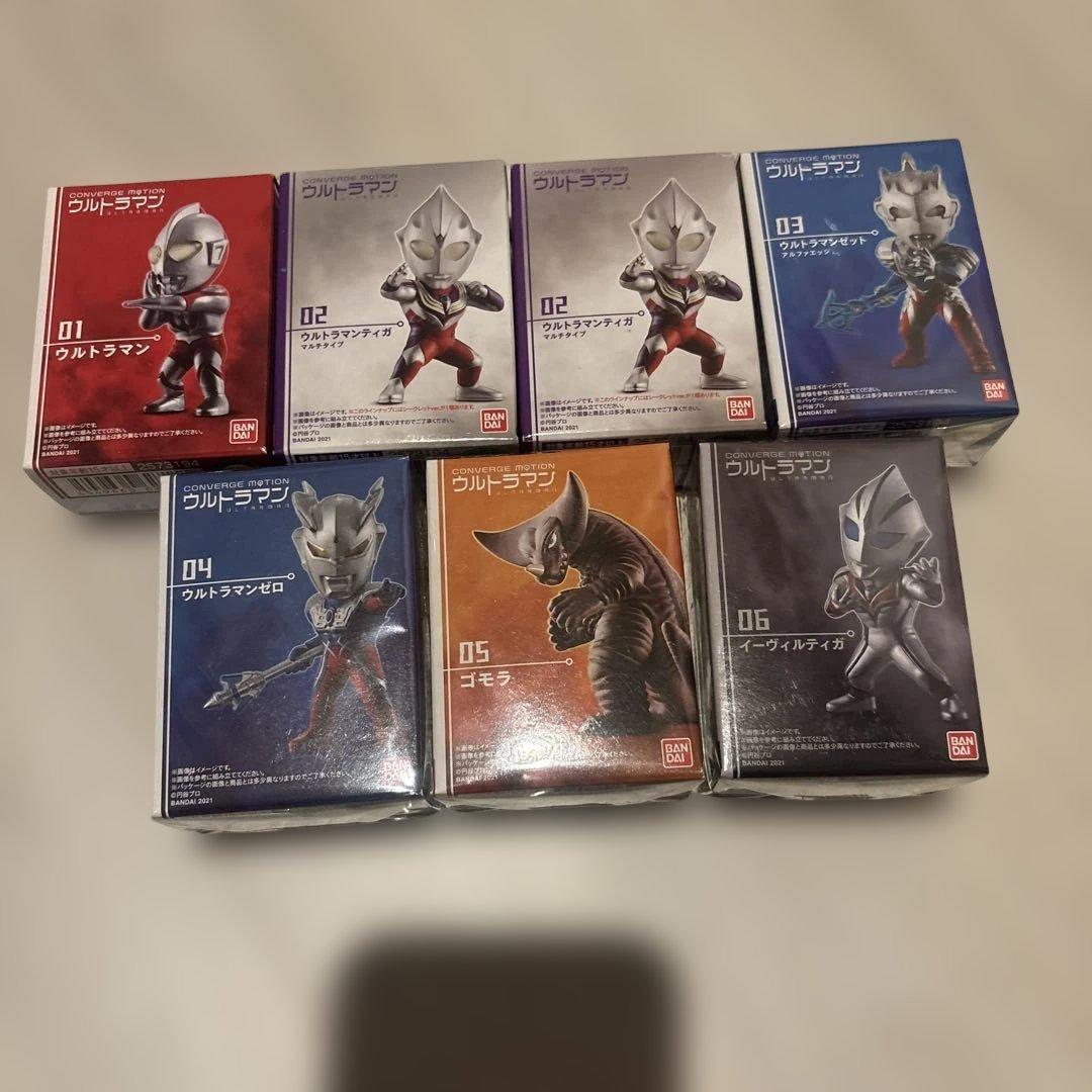 ウルトラマン　コンバージモーション1 コンプセット Z最終回セット！！CONVERGE MOTION ウルトラマンのPB限定商品を初公開
