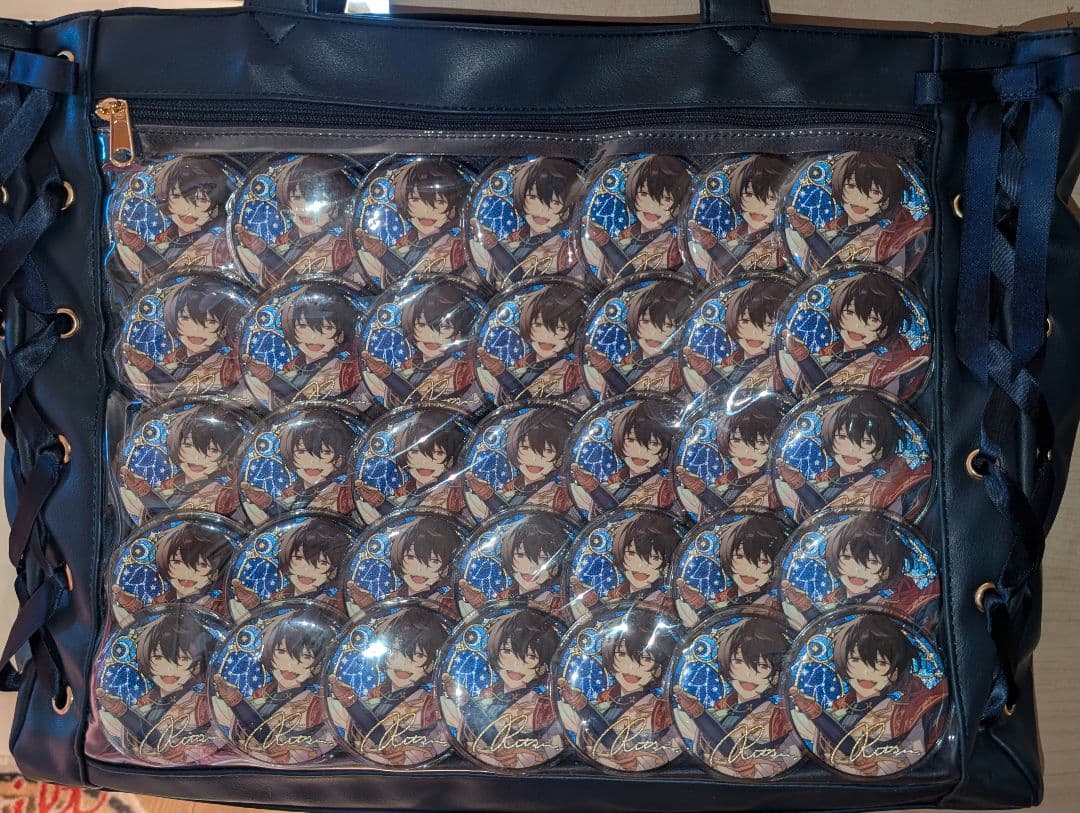 あんスタ 朔間凛月 中国缶バッジ×35 痛バ＊Lサイズ 2026年最新】朔間凛月 缶バッジ 中国の人気アイテム - メルカリ