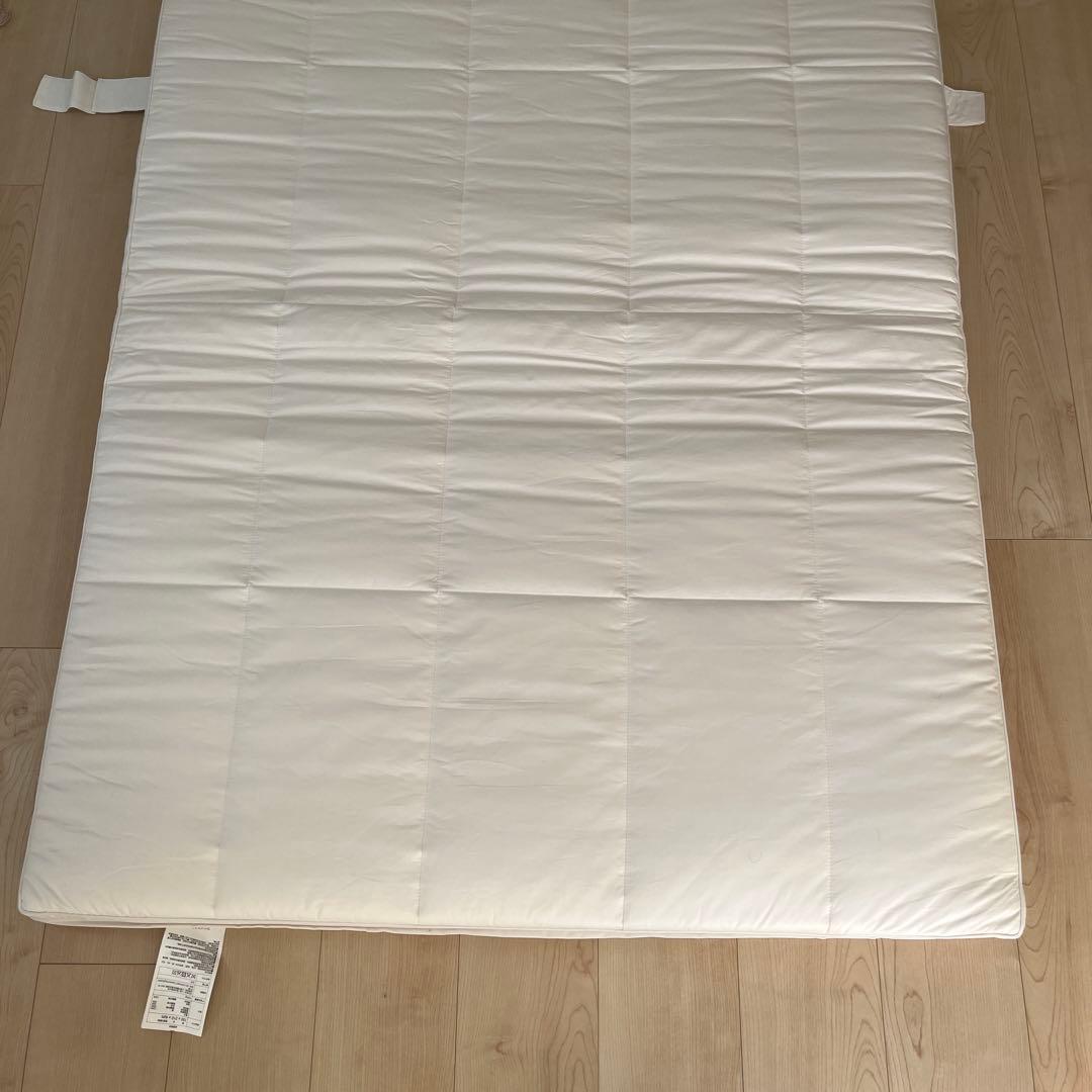 無印良品 羊毛ポリエステルパッド固わた敷ふとんS 100×210cm