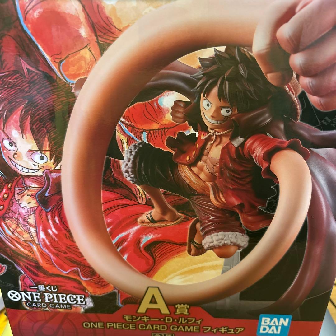 ワンピース A賞 ルフィ フィギュア（プロモおまけ付き）　一番くじ 一番くじワンピース A賞モンキー・D・ルフィ プロモカード付き｜Yahoo