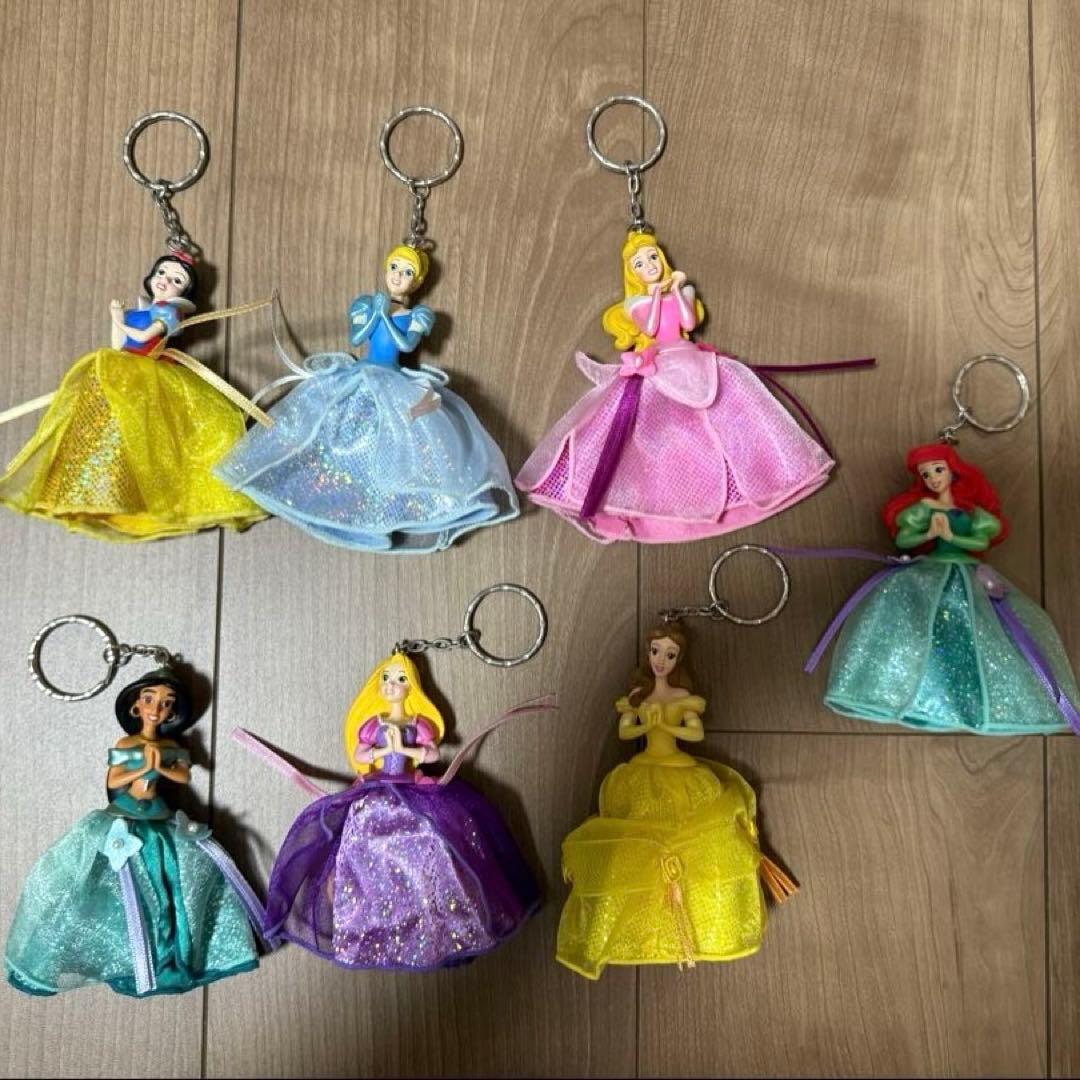 ディズニープリンセス キーホルダー 7個セット - メルカリ