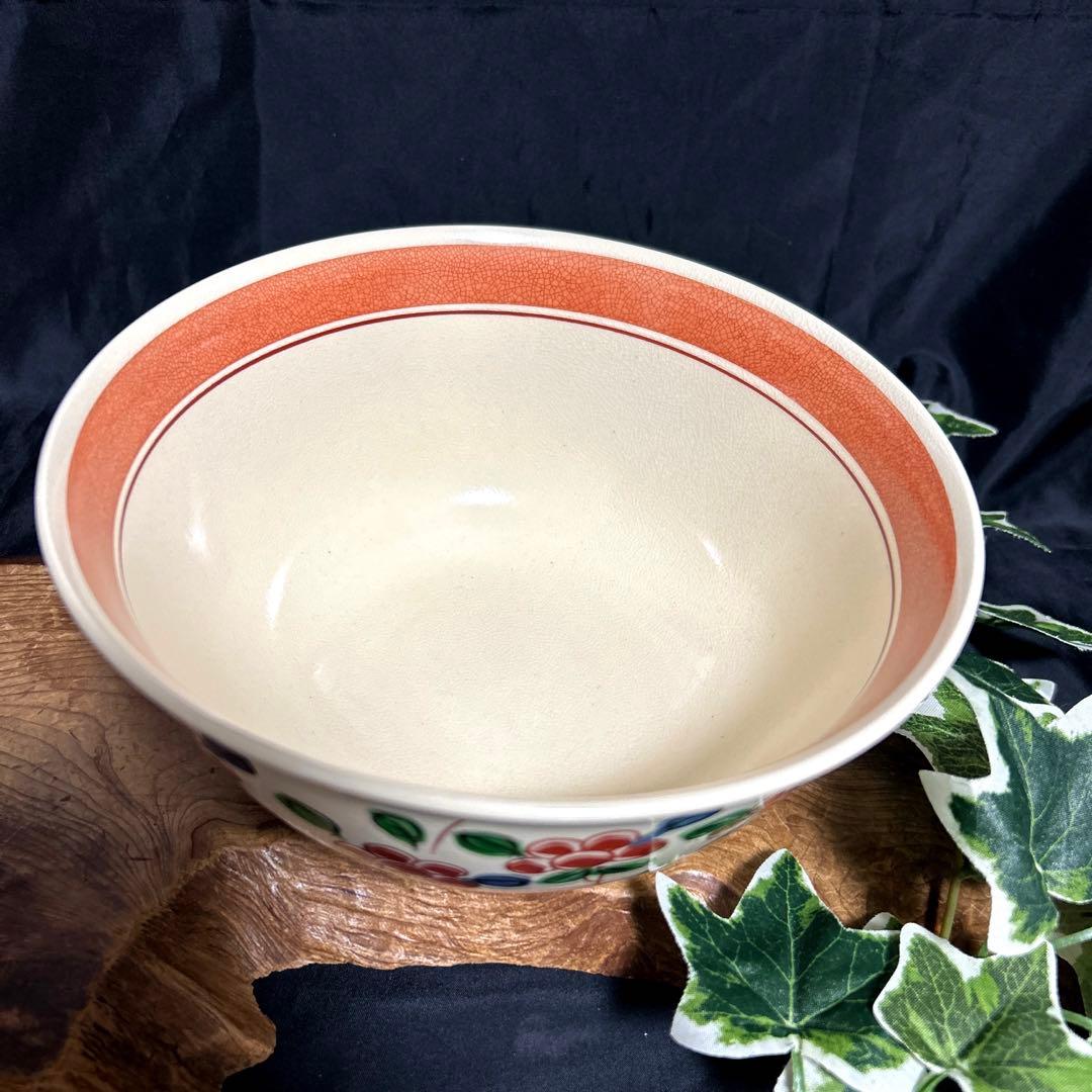 新品 京焼 清水焼 萬珠堂 花鳥紋 赤絵菓子鉢 大鉢 茶道具 茶道 - メルカリ