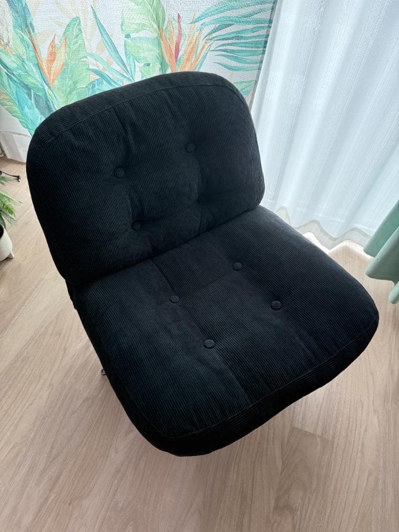 IKEA ディヴリンゲ DYVLINGE ブラック　送料込み DYVLINGE ディヴリンゲ 回転イージーチェア, ケーリンゲ ブラック - IKEA