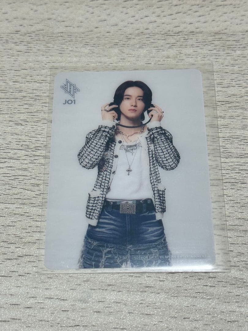 JO1 佐藤景瑚 HMV クリアトレカ Handz In My Pocket - メルカリ