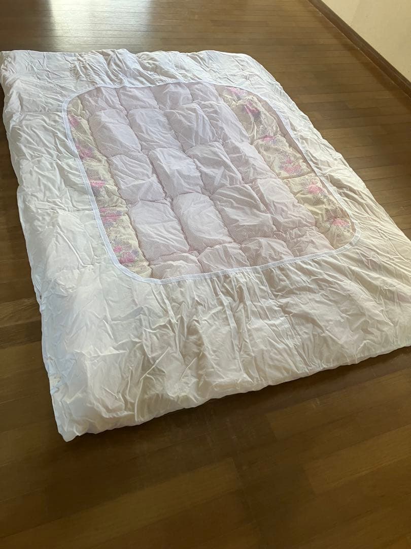 コロネ　羽毛掛ふとん　150㎝×210㎝　シングル LOWYA（ロウヤ） 羽毛布団 掛け布団 シングル S ロングサイズ 150×210